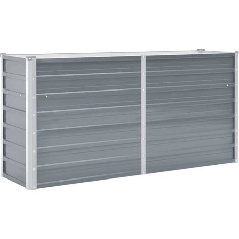 Maison Exclusive - Garten-Hochbeet Verzinkter Stahl 160x40x77 cm (1/5)