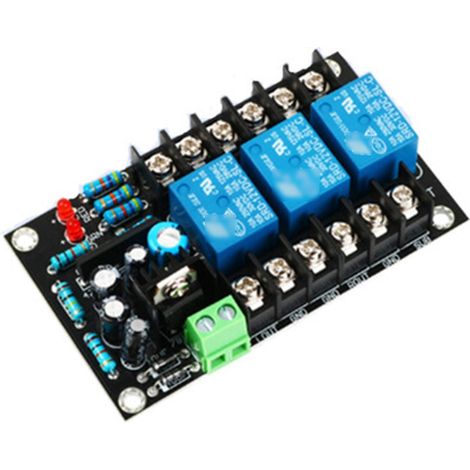 Carte d'amplificateur audio trois canaux 2.1 600 W pour haut-parleurs