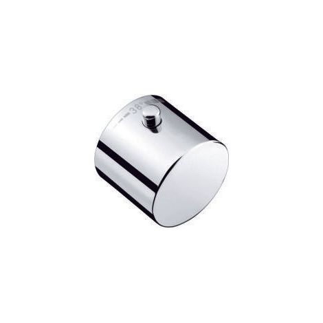 Mango HG Axor Uno para Termostato acero inoxidable mate (1/2)