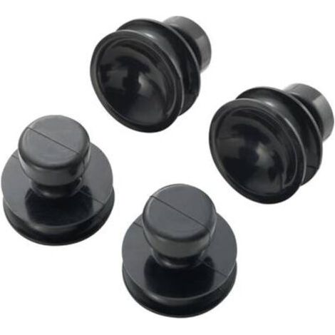 Ventouses industrielles en plastique et silicone, produits industriels en caoutchouc, ventouses sous vide sans trace, forte aspiration, ventouses fixes,Ventouses Max : 3 kg 4 pc(s) (1/5)