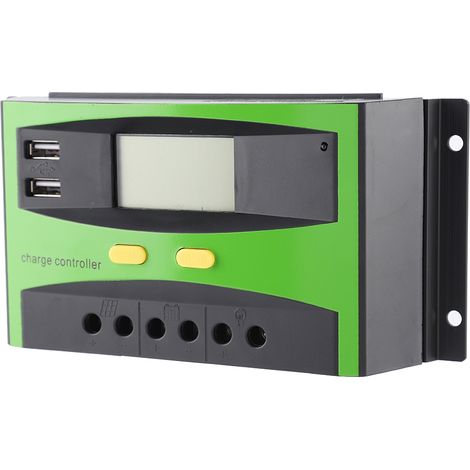 30A LCD-Solar-Laderegler 12V/24V PWM-Solar-Laderegler (1/5)