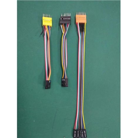 3 PièCes/Ensemble Adapté au Châssis avec Cartes MèRes Ordinaires Câble de Commutateur de Câblage de Transfert Câble USB Câble (1/5)