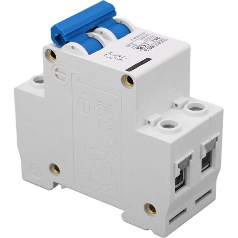 Disjoncteur miniature 2P CC type B 25 A sur rail DIN pour système photovoltaïque solaire 500 V CC (1/5)