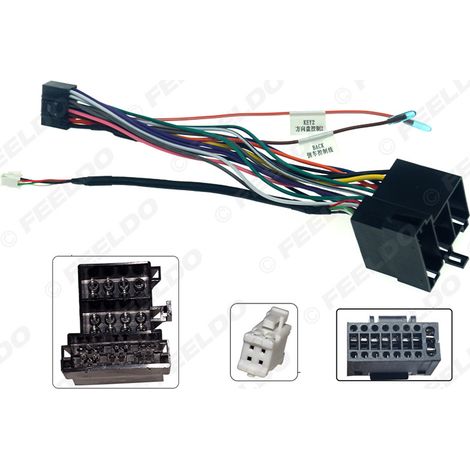 Power cable adapter compatible with large screen Android navigation systems in Hyundai Reina, Hyundai Accent, Kia Forte and Cerato. (1/5)