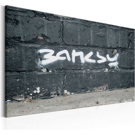 Quadro - Firma di Banksy - 60x40 (1/4)