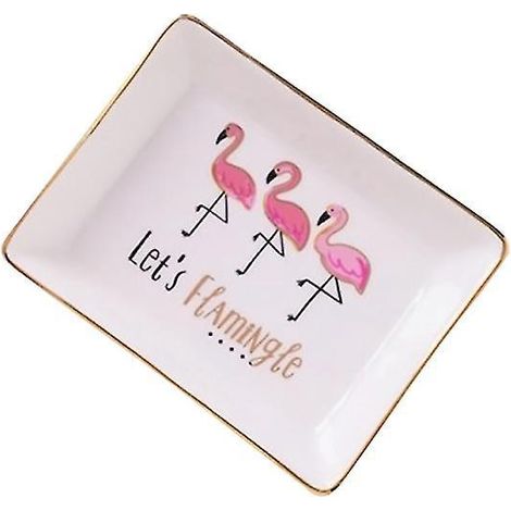 1 plateau flamant rose