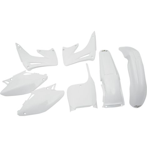 KIT DI PLASTICA UFO HONDA CR 125/250 '02-'03 BIANCO (HO101E041)