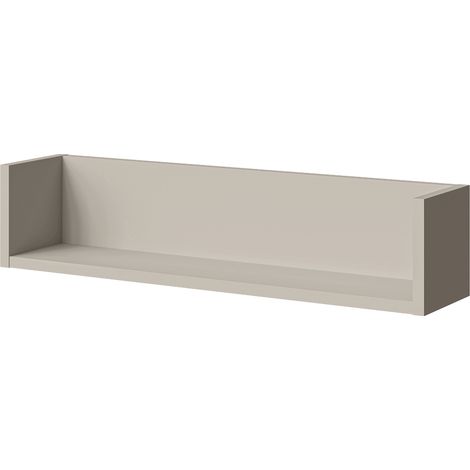 Regal Lucera, ein Boden, Tragkraft der Böden 5 kg, 68x15x15h cm Beige