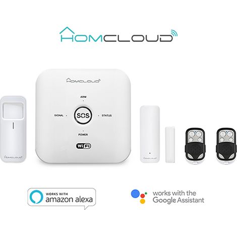 Kit Antifurto wireless 10G Homcloud Wi-Fi + GSM WL-AK10GDT