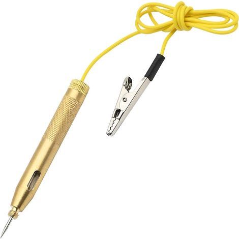 Automotive circuit tester, 6V-12V voltage indicator lamp, long probe with clip and indicator light for low voltage systems - AquaForge (1/5)