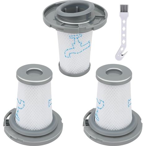 3 Pièces Filtre pour Aspirateur Rowenta X-Force Flex 8.60 RH96XX & X-Pert 6.60 & X-Combo 2in1 GZ3038 GZ3039 RH9677 RH9678 RH9637 RH6878 RH6821 RH6837 filtre de rechange, Remplacer ZR009006 (1/5)