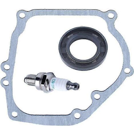Kit de joint de carter et de joint d'huile pour vilebrequin de tondeuse à gazon compatible avec Honda GX160 et GX200 (5,5 et 6,5 CV) - Référence : 11381 ZH8 801 (1/4)