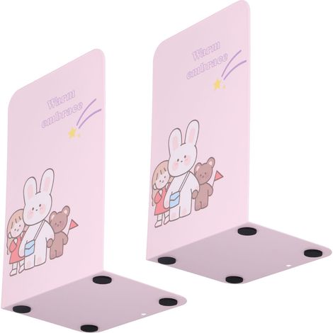 Étagère métallique, étagère de bureau, livret de tri de copies d'examen pour étudiants, impression rose 10 (1/5)