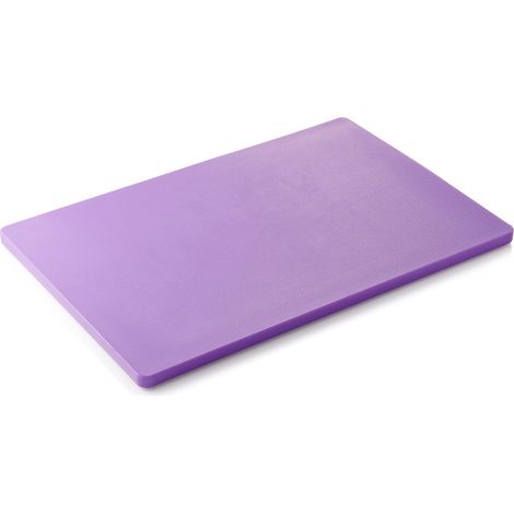 Planche à découper 60 x 40 x 2 cm jaune polyéthylène HACCP - Was Germany