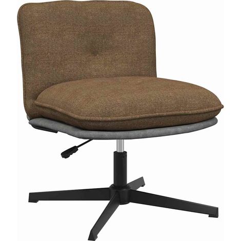 Bürostuhl Drehbar Taupe Stoff