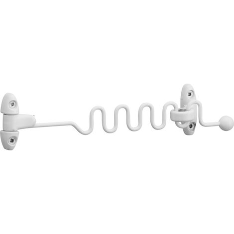 Limitatore di apertura per finestra a 1 o 2 ante, laccato bianco – THIRARD (1/2)