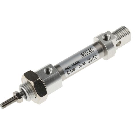 Vérin pneumatique profilé SMC 10 mm CD85 Double effet Action ( Prix pour 1 )