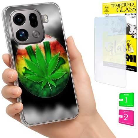 Funda para Oppo Find X9 Pro con cubierta trasera y cristal 9H. (1/4)