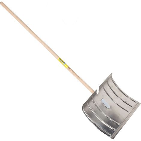 OUTILS PERRIN Poussoir à neige alu 50 cm manche 1,30 m, outil pour le déneigement (1/5)