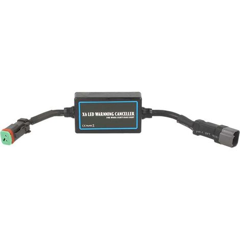 Filtro Resistenza Per Led Work Bar Light Warning Canceller 300W 12V Con Connettore DT (1/3)