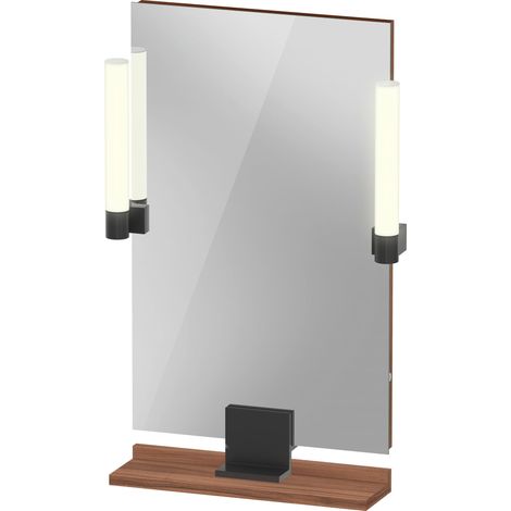 Duravit Sivida Spiegel, Diamantschwarz Matt, 450x36x650mm, (1/5)