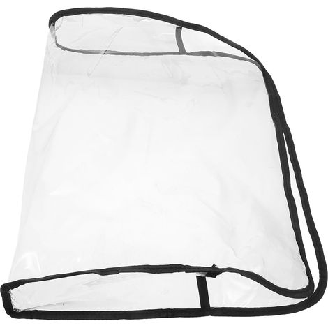 Housse de Coussin de Dossier en PVC Blanc Léger pour Protection Solide de Chaise, pour Mobilier de Jardin et Usage Domestique (1/5)
