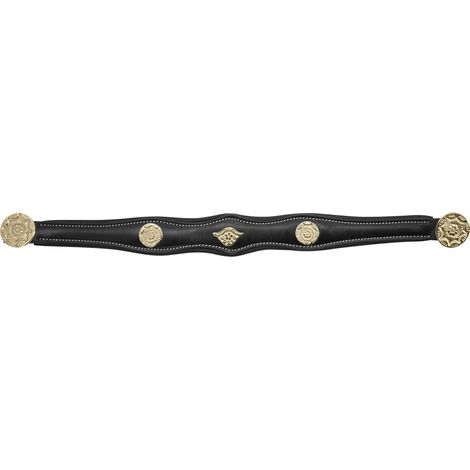 Headband kieffer isabella negro brass elegante funcional