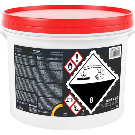 Hypochlorite de calcium poudre 5 Kg Steinbach