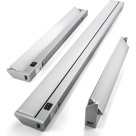 SO-TECH® LED Unterbauleuchte ALESSIA L: 910 mm mit diffuser Scheibe - ohne störende Lichtpunkte