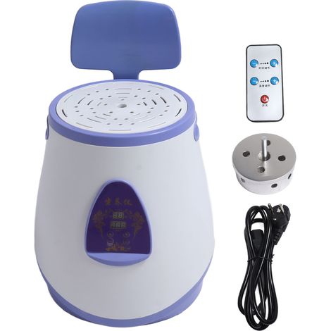 Kit Yoni Siège Vapeur avec Télécommande pour Nettoyage Hydratation Soin Postpartum Prise UE 220V Bleu (1/5)