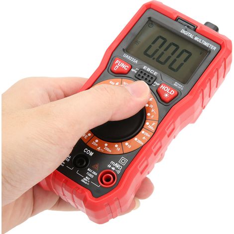 UA9233A Tragbares digitales Multimeter Spannungs-, Strom- und Kapazitätsprüfgerät für Elektriker (1/5)