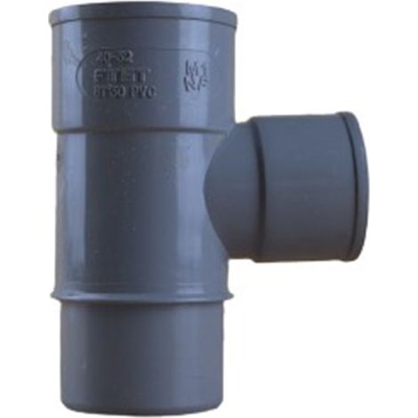Culotte PVC 87°30 Mâle Femelle Ø40-32 - First Plast (1/5)