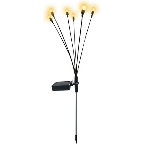 Lampes solaires oscillantes LED améliorées - Ampoules à incandescence décoratives - Lampes solaires d'extérieur étanches - Effet lucioles - pour éclairage de chemin-AquaForge