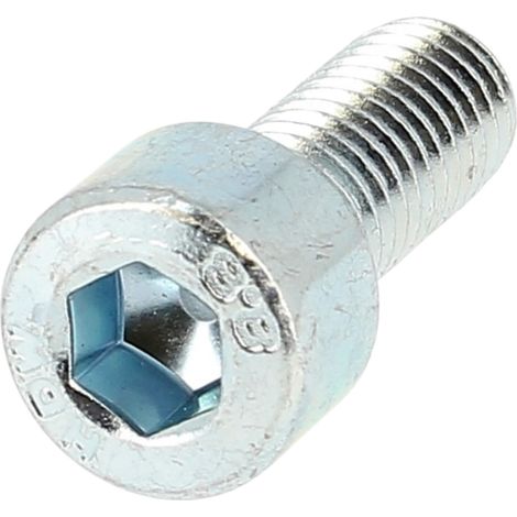 TCHC M10X30 Acier 8.8 Zingué Blanc Filetage Total DIN 912 (1/2)