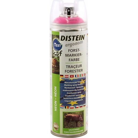 Marcador rosa para pintura de madera Distein Fluo 500 ml (1/2)