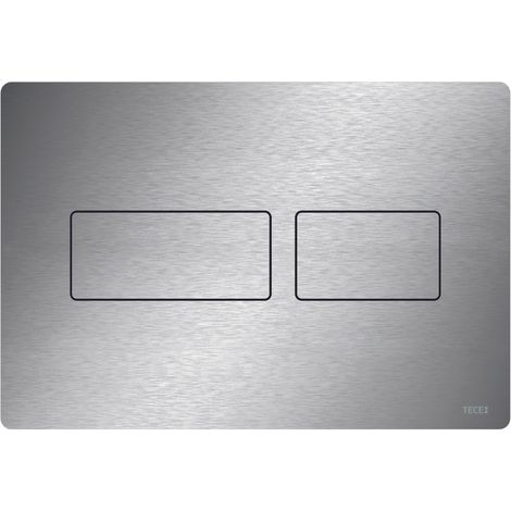 Plaque de poussée TECE WC TECEsolid, en acier inoxydable, pour la