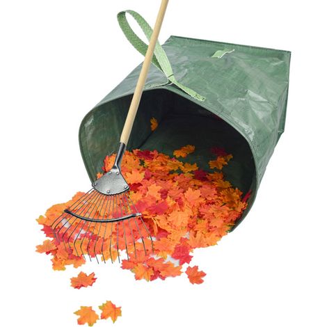 Sacs de ramassage des branches et feuilles d'arbres pour le jardinage, sacs à déchets de jardin, sacs de rangement (1/5)
