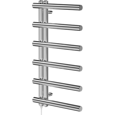 Mason Chrome 850mm x 500mm Designer Electric Heated Towel Rail (1/5)