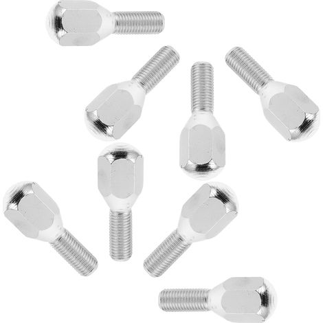 Radnabenbolzen – 8er-Pack – Edelstahl – M10 x 1,25 – Für Quads und ATVs – Silber (1/5)
