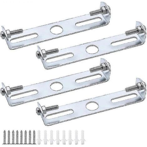 [4 pièces] Support de suspension pour plafonnier 100 mm, accessoires pour lustre et plafonnier (1/5)