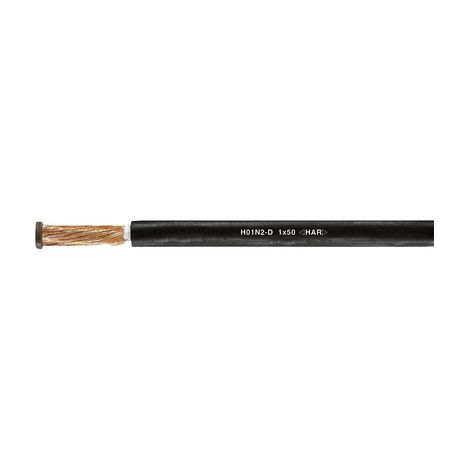 Cable eléctrico helukabel h01n2-d 1x35 mm² negro duradero flexible