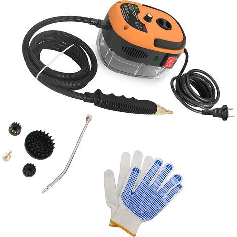Pulitore a vapore portatile ad alta potenza da 1500 W con 6 velocità per cucine e angoli cottura (1/4)