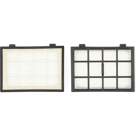 Filtro hepa di ricambio ricambio per nedis nero bianco (1/2)