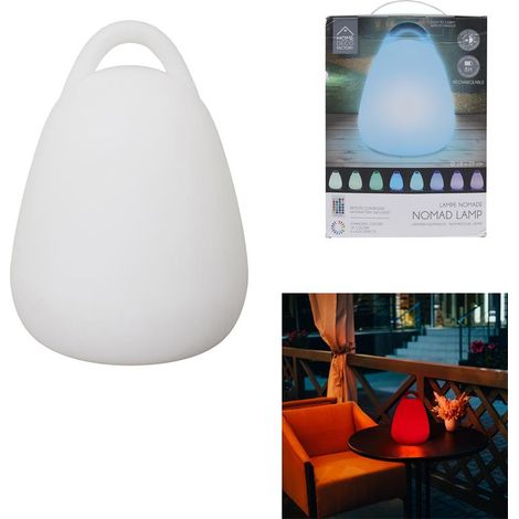 Lampe - HOME DECO FACTORY - Luminaire D'Extérieur - Multicolore - Avec Poignée
