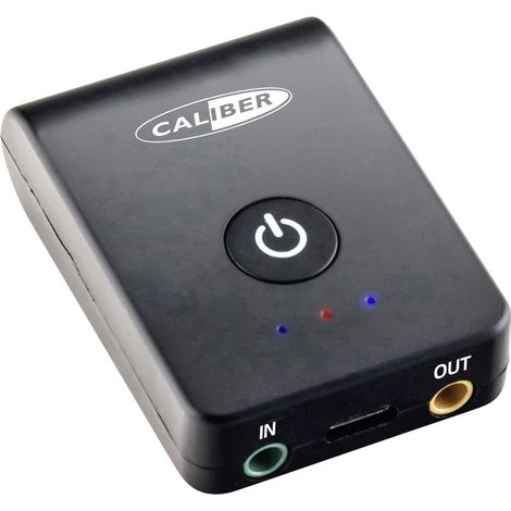 Récepteur et Émetteur - Caliber PMR206BT - Bluetooth 9 Heures Portée 10 m 43 x 43 x 11 mm Noir (1/5)