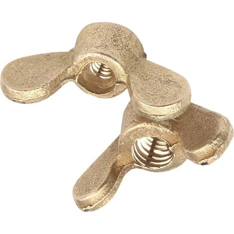 Wing Nut Fasteners M4 M5 M6 M8 M10 M12 M14 M16 M20 Brass Nut Butterfly Bolt Cap Hand Screw Hardware (1/5)