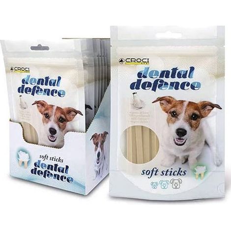 Stick Dental Defence Soft au goût de lait 15 paquets de 8 pièces chacun (1/2)