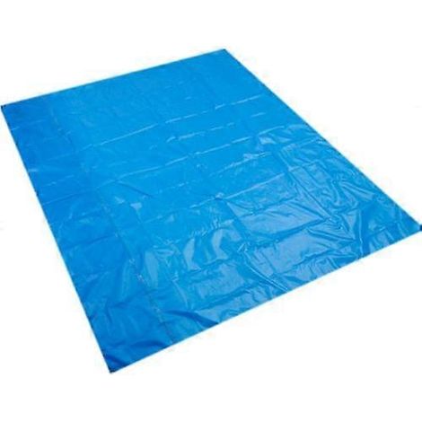 Tapis de sol imperméable, portable et pliable pour le camping et les pique-niques, idéal pour la plage ou le sable. Coussin de siège moelleux.