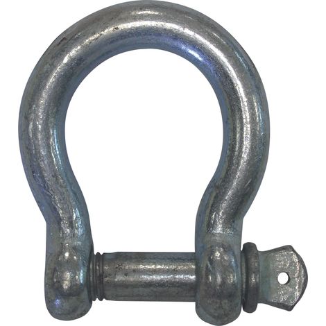 Manille lyre d.10 mm 300 kg type commerciale LEVAC - 5255F