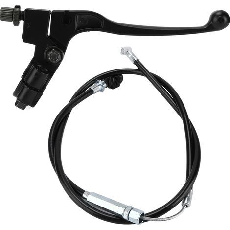 Cble de levier d'embrayage gauche avec remplacement de réglage pour guidon Kawasaki 50cc 70cc 90cc 110cc 125cc Dirt Bike 7/8in (1/5)